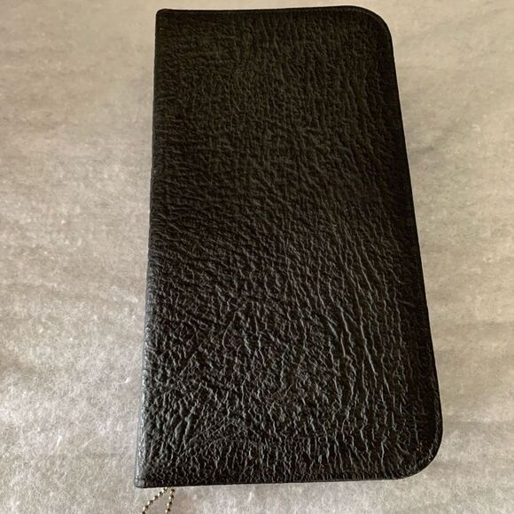 Vintage Genuine Top Grain Leather Men’s Grooming Kit Made in USA - Picture 7 of 12